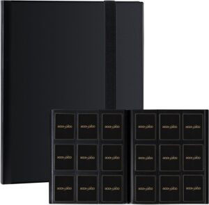 Binder (Carpeta) 360 Cartas Pokemon TCG Color Negro