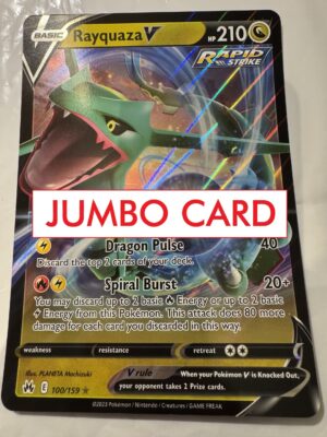 Rayquaza V - SWSH Crown Zenith Jumbo Promo 100/159