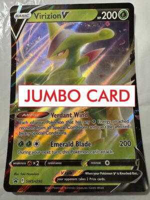 Virizion V - Sword and Shield Jumbo Promo SWSH295