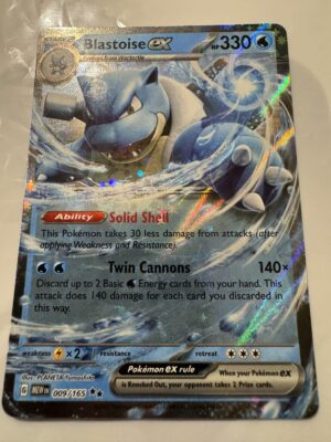 Blastoise EX - SV 151 009/165