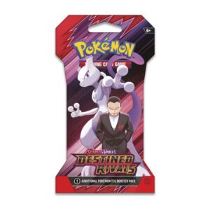 Sobre Pokemon TCG Destined Rivals (Sleeved) ENG