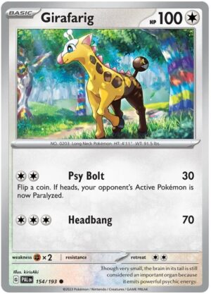 Girafarig - SV Paldea Evolved 154/193