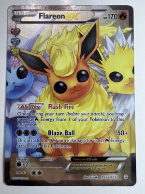 Flareon EX -  Generations Radiant Collection RC28/RC32 Moderately Player