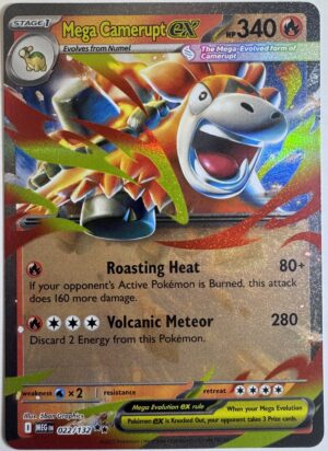 Mega Camerupt EX - Mega Evolutions Base Set 022/132