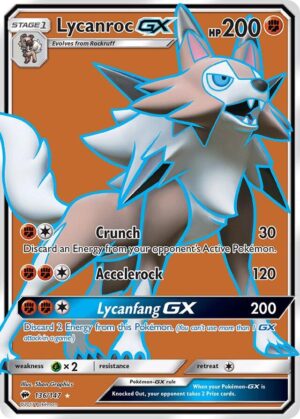 Lycanroc GX - SM Burning Shadows 136/147
