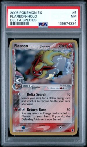 Flareon EX - Delta Species PSA 7 5/113