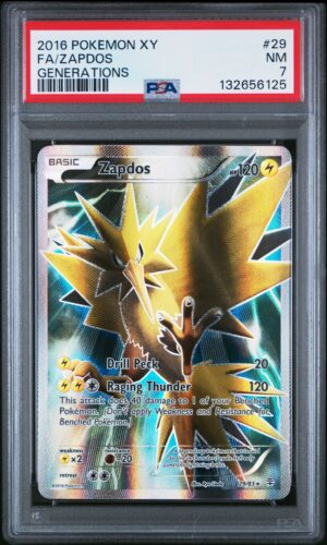 (PREVENTA) Zapdos - XY Generations PSA 7 29/83