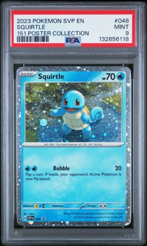 (PREVENTA) Squirtle - SV 151 Promo PSA 9 SVP048