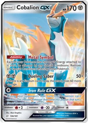 Cobalion GX - SM Team Up 106/181