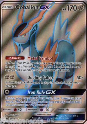 Cobalion GX - SM Team Up 168/181