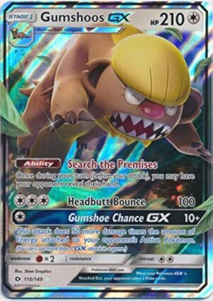 Gumshoos GX - Sun and Moon Base Set 110/149