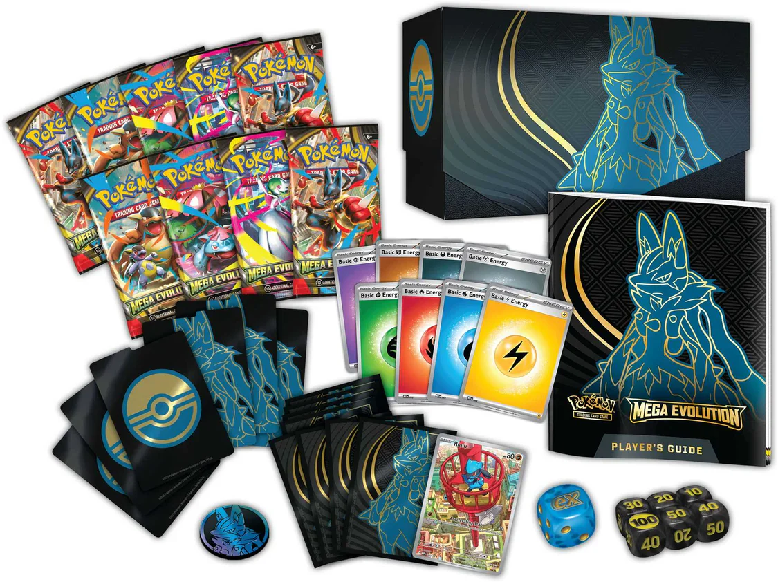 Elite Trainer Box Pokemon Mega Evolution ENG Lucario - Image 2