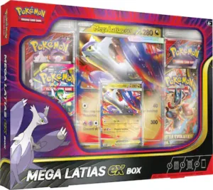 Mega Latias Ex Box Pokemon MEP ENG