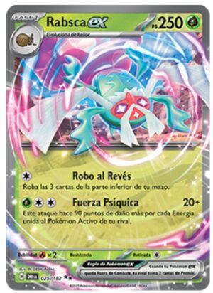 Rabsca EX- SV Destined Rivals 025/182 Near Mint