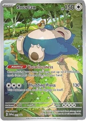 Snorlax- Scarlet and Violet Promo SVP051 Near Mint