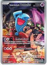 Team Rocket's Wobbuffet- Scarlet and Violet Promo SVP203 Near Mint