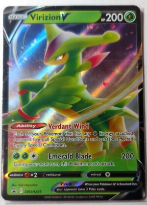 Virizion V - Sword and Shield Promo SWSH295 Near Mint