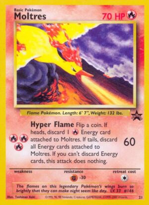Moltres - WoTC Promo 21/53 Near Mint