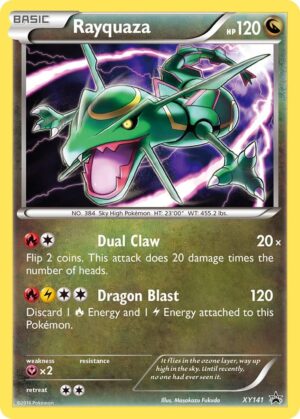 Rayquaza - XY Promo XY141 Near Mint
