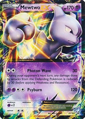 Mewtwo EX - XY Promo XY 183 Ligthy Played