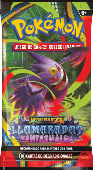 Sobre Pokemon TCG MEP Llamaradas Fantasmales ESP