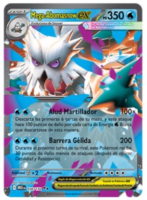 Mega-Abomasnow EX - Mega Evolutions Base Set 036/094 Near Mint