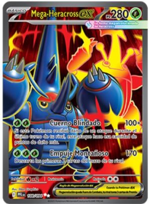 Mega-Heracross EX - ME Llamaradas Fantasmales 108/094 Near Mint