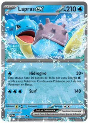 Lapras EX - ME Perfect Order 022/088 Near Mint
