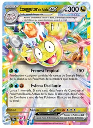 Exeggutor De Alola EX - SV Surging Sparks 133/191 Near Mint