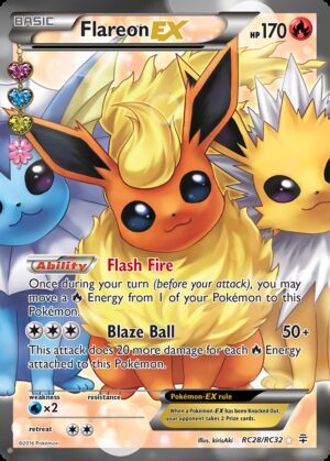 Flareon-EX - Generations (RC28)