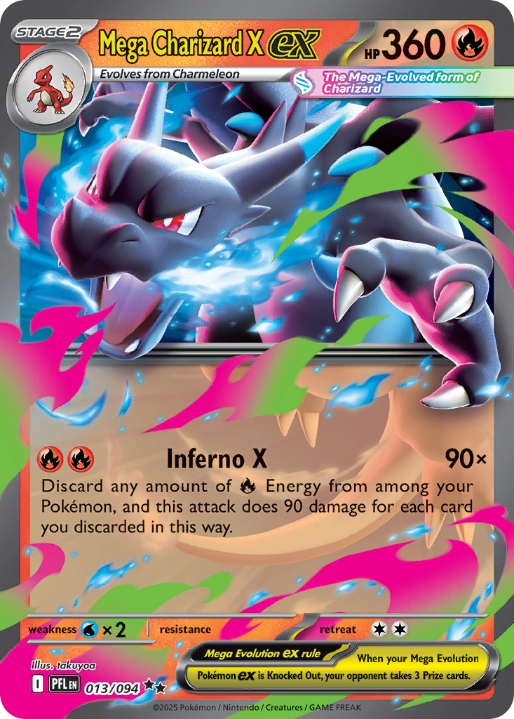 Mega Charizard X ex - Phantasmal Flames (13)