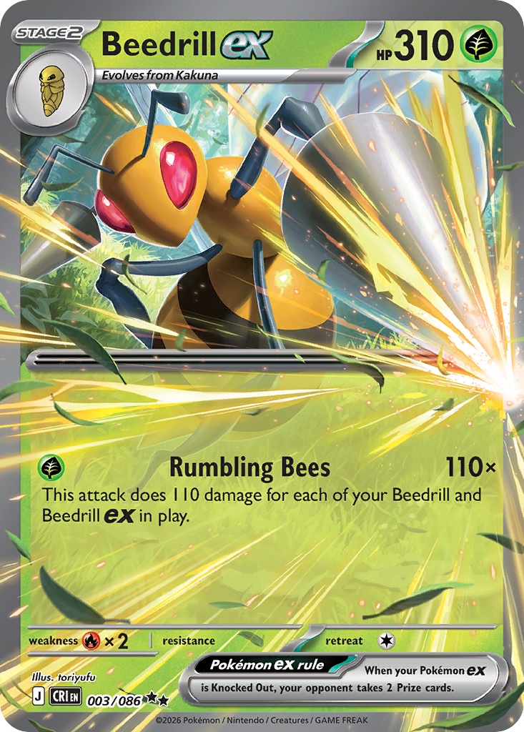 Beedrill ex - Chaos Rising (3)