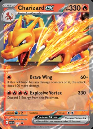 Charizard ex - Scarlet & Violet Black Star Promos (161)
