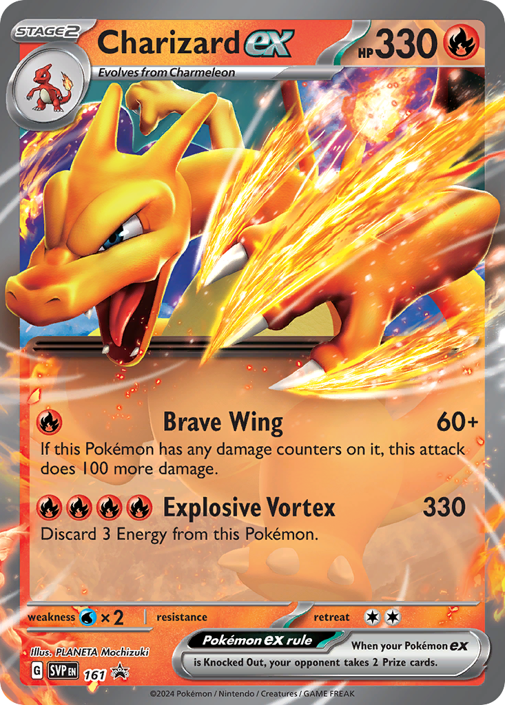 Charizard ex - Scarlet & Violet Black Star Promos (161)