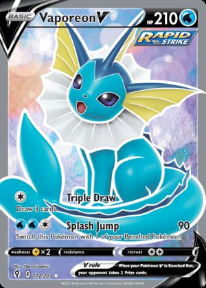 Vaporeon V - Evolving Skies (172)