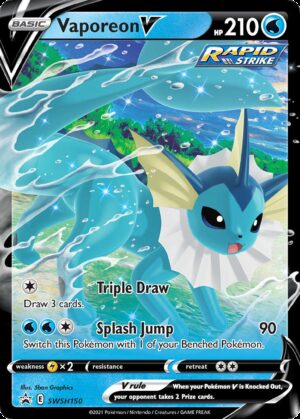 Vaporeon V - SWSH Black Star Promos (SWSH150)