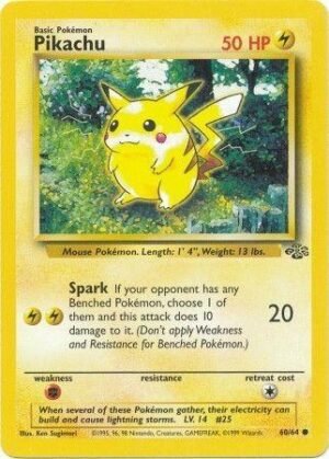 Pikachu - Jungle (60/64)