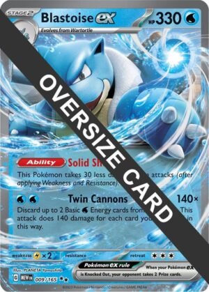 Blastoise ex - 151 (009/165)