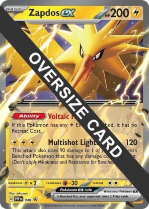 Zapdos ex - Scarlet & Violet Black Star Promos (049)