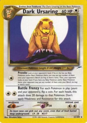 Dark Ursaring - Neo Destiny (21/105)