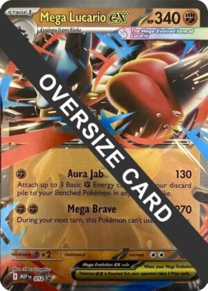 Mega Lucario ex - Mega Evolution Black Star Promos (012)