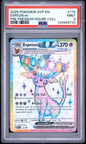 Espeon EX - PSA9 Scarlet and Violet Promo 175