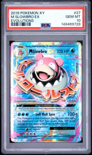 M Slowbro EX - PSA10 Pokemon XY 2016