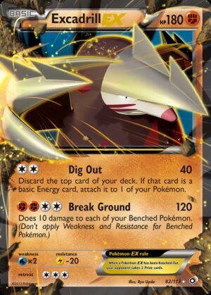 Excadrill-EX - Legendary Treasures (82)
