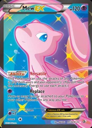 Mew-EX - Legendary Treasures (RC24)