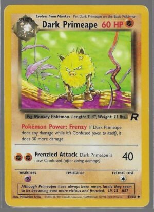 Dark Primeape - Team Rocket (43/82)