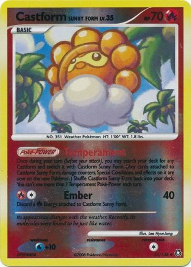 Castform Sunny Form - Legends Awakened (51/146)