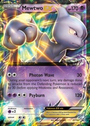 Mewtwo-EX - XY Black Star Promos (XY183)