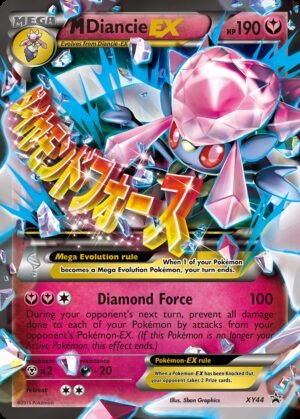 M Diancie-EX - XY Black Star Promos (XY44)